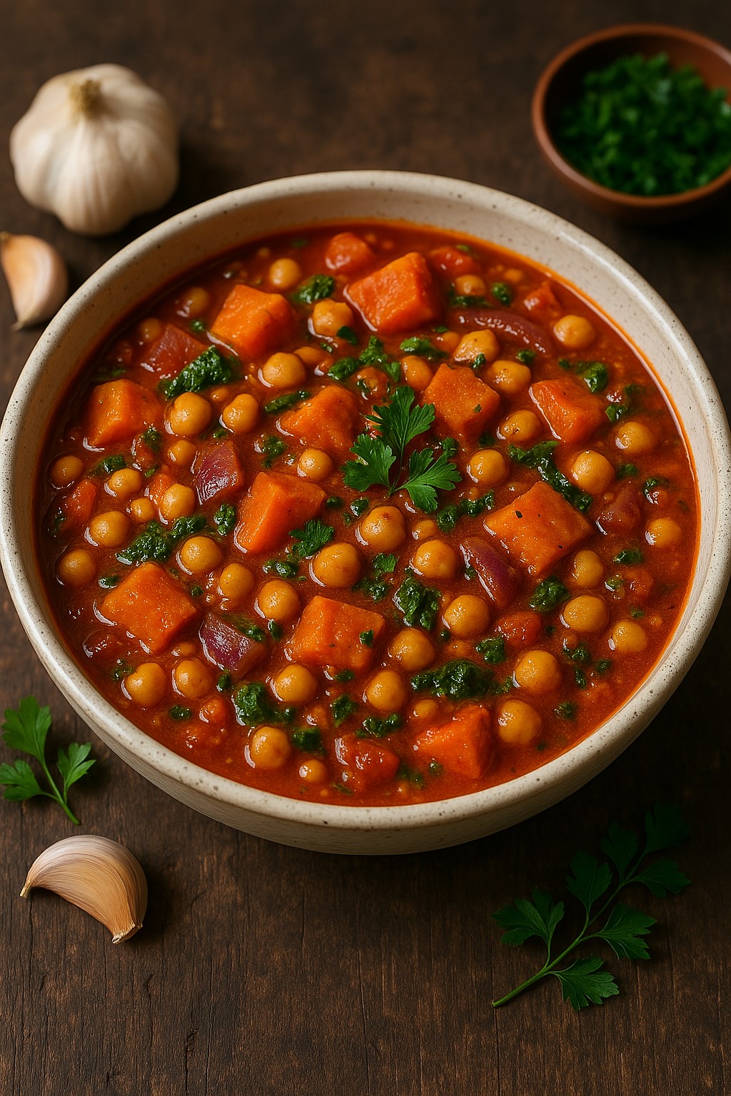 Chickpea & Pumpkin Stew